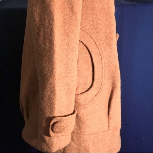 Cunkouyiyi Soft Orange Brick Coat Size M - Picture 11 of 16
